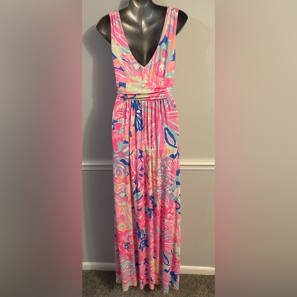 EXCELLENT Condition Lily Pulitzer Maxi Dress - Picture 2 of 9